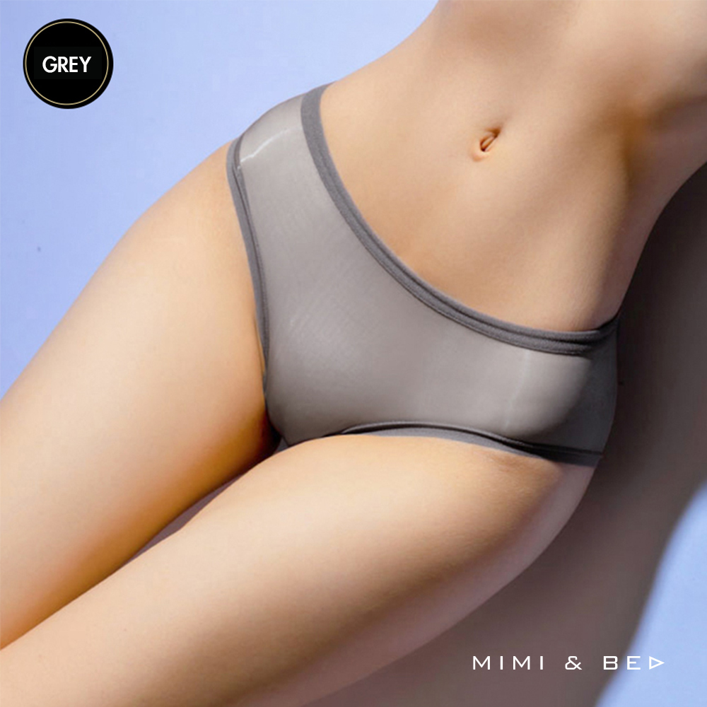 絲滑誘惑極光無痕性感三角內褲。4色(基本款) MIMIBED (grey)