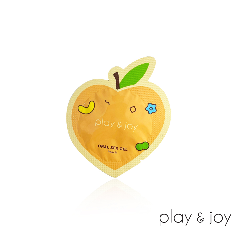 PLAY&JOY 情趣口交潤滑液-水蜜桃風味 3ml 隨身包