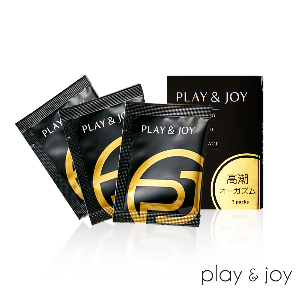 PLAY&JOY 瑪卡熱感基本型潤滑液 絲滑隨身盒 (3包裝)